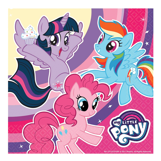 Lautasliinat My Little Pony - 20-pakkaus
