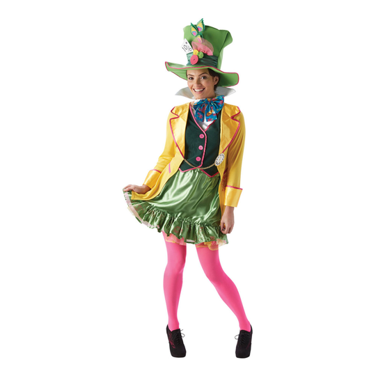 Mad Hatter Naisten Naamiaisasu - Large