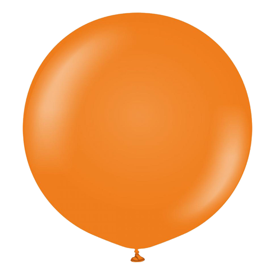 Lateksi-ilmapallot Professional Jättimäiset Orange - 2-pakkaus
