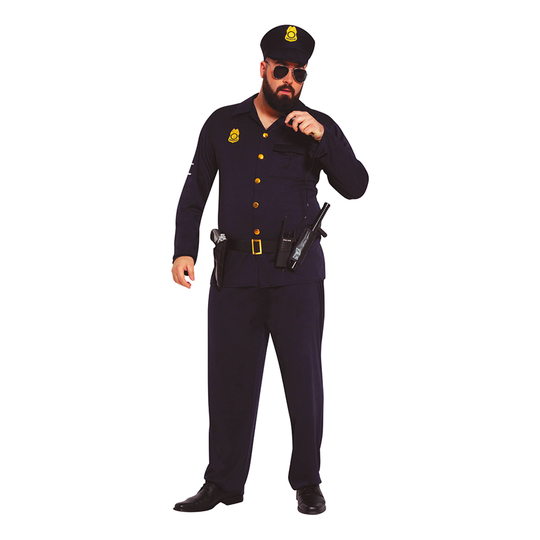 Poliisi Naamiaisasu Plus-size - Plus-size