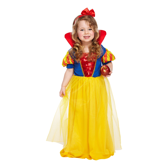Lumiprinsessa Lasten Naamiaisasu - One size
