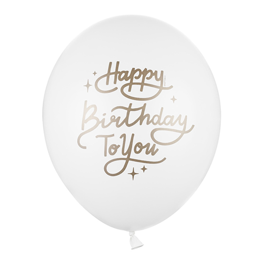 Ilmapallot Happy Birthday To You - 50-pakkaus