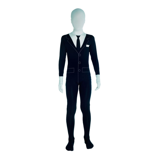 Morphsuit Slenderman Lasten Naamiaisasu - Small