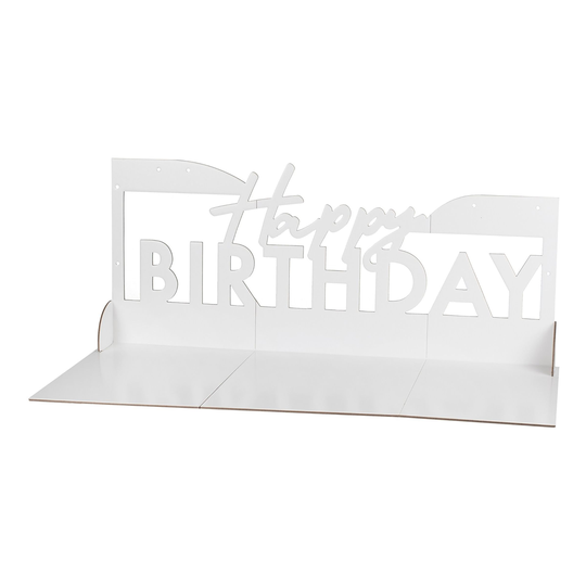 Tarjoilulautanen Happy Birthday
