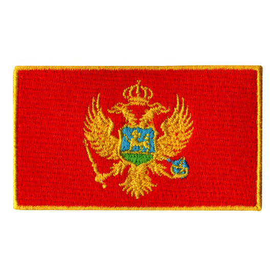 Kangasmerkki Montenegron Lippu