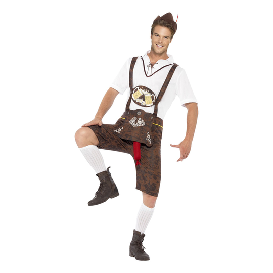 Hyvin varusteltu Oktoberfest Naamiaisasu - Large