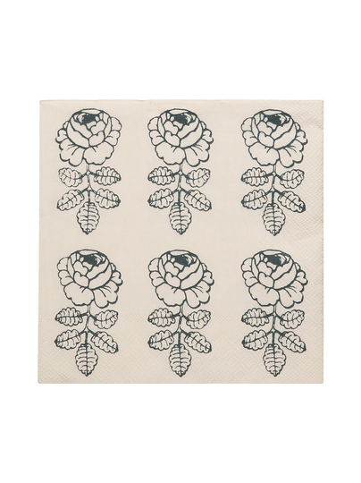 Vihkiruusu-servetti 33 x 33 cm
