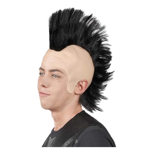 Punk-peruukki Irokeesilla - One size