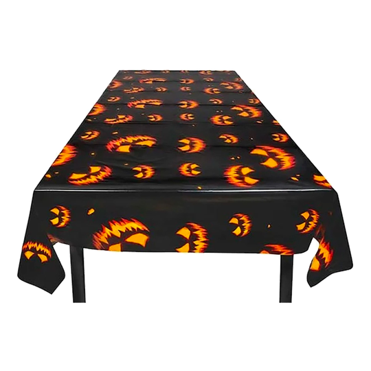 Muovinen Pöytäliina Creepy Pumpkin