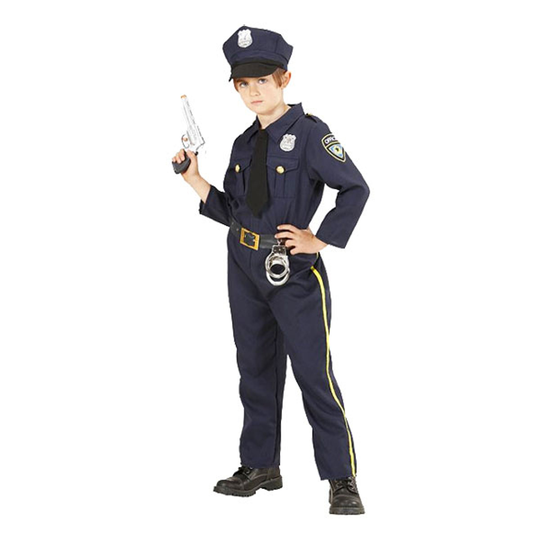Poliisi Lasten Naamiaisasu - Medium