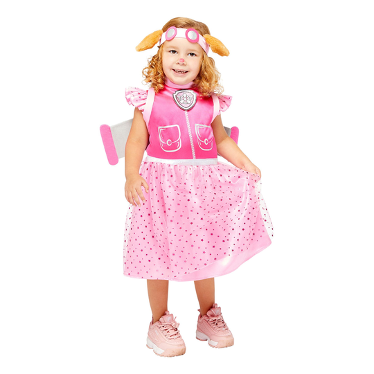 Paw Patrol Skye Deluxe Lasten Naamiaisasu - X-Small