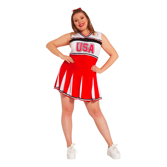 Cheerleader USA Plus-size Naamiaisasu - Plus-size