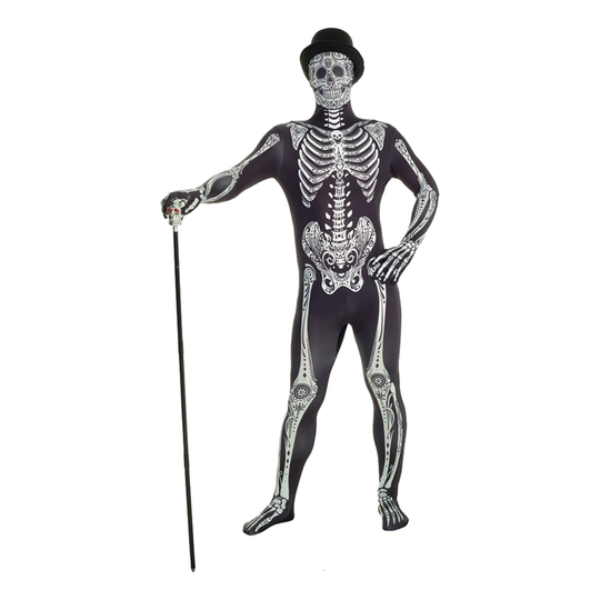 Day of the Dead Morphsuit Naamiaisasu - XX-Large