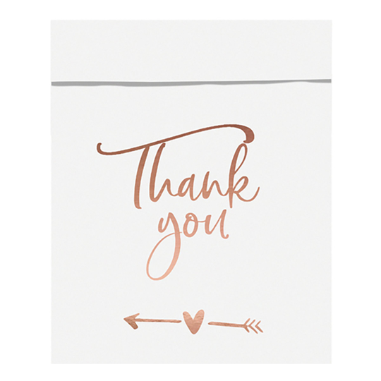 Paperipussit Thank You - 6-pakkaus