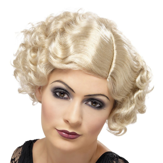 Flirty Flapper Blond Peruukki - One size