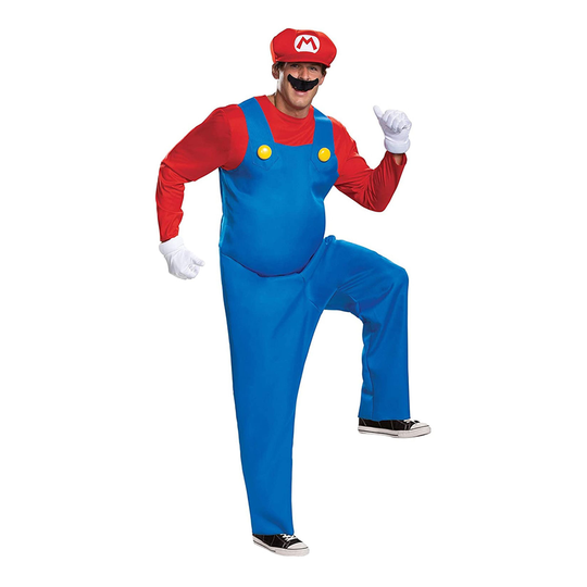 Super Mario Deluxe Naamiaisasu - Large