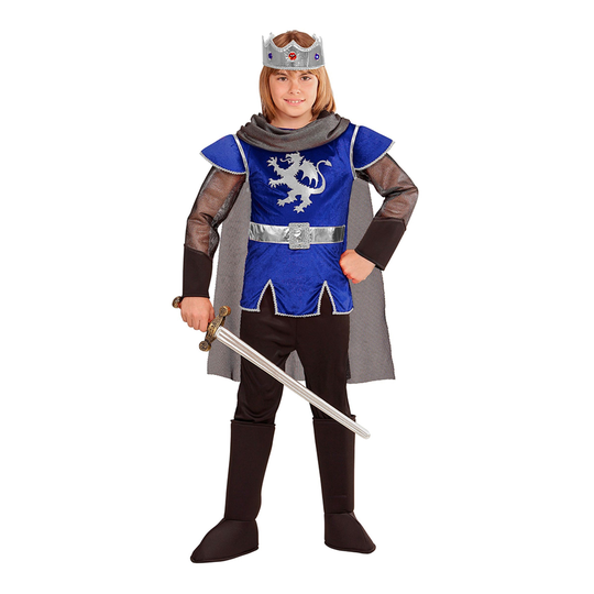 Sininen King Arthur Lasten Naamiaisasu - Small