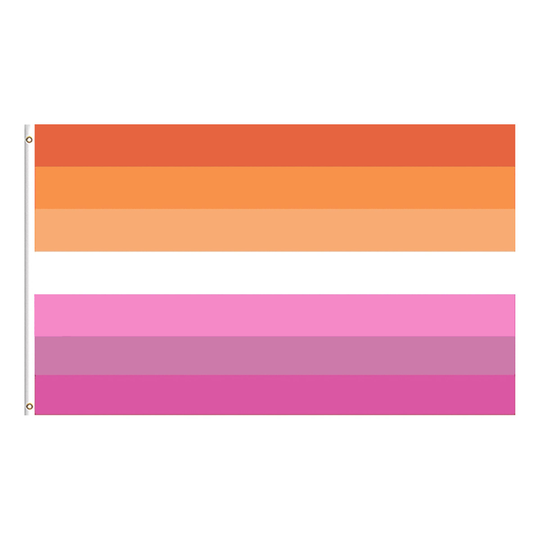 Lippu Auringonlasku Lesbian