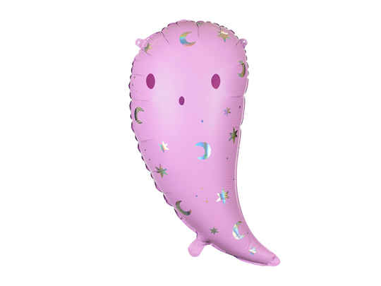 Foliopallo - Pinkki kummitus, 41x70cm