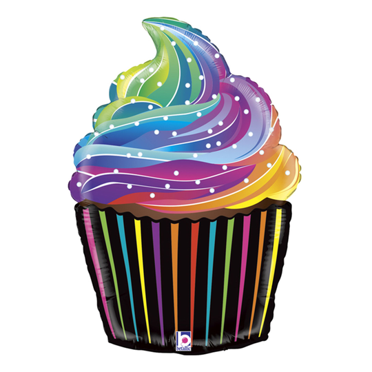 Folioilmapallo Rainbow Cupcake - 69 cm