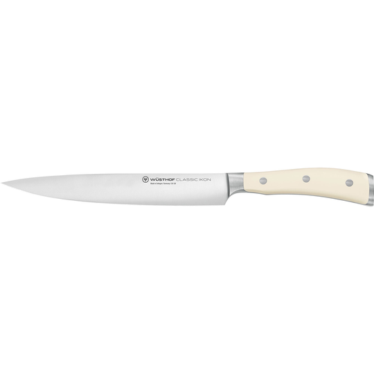 Classic Ikon -trancher-veitsi, valkoinen, 20 cm