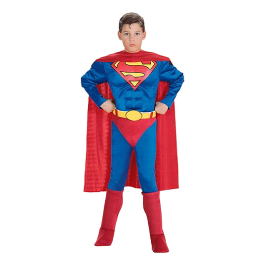 Superman Lihaksilla Lasten Naamiaisasu - Toddler