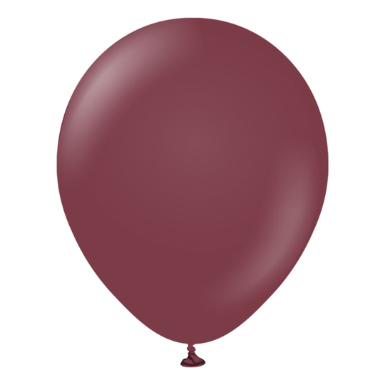 Lateksi-ilmapallot Professional Suuret Burgundy - 25-pakkaus