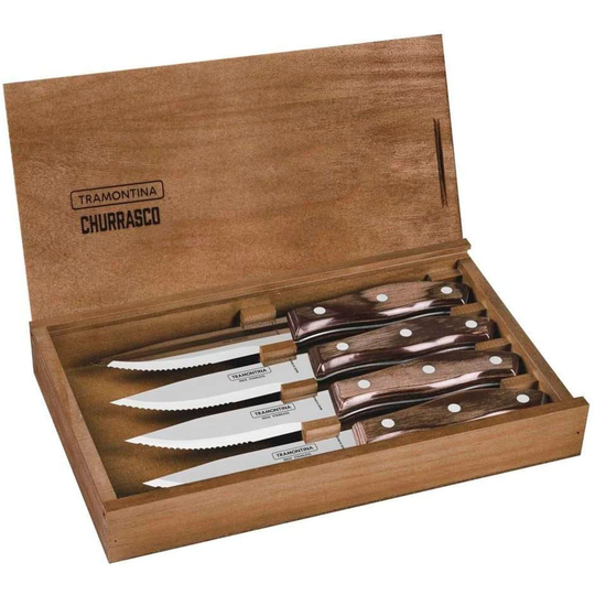 Tramontina Churrasco-pihviveitsi, 4 kpl