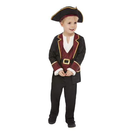 Swashbuckler Merirosvo Lasten Naamiaisasu - X-Small