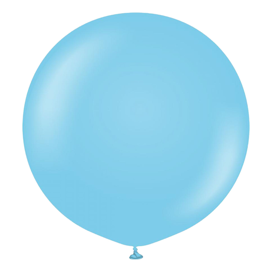 Lateksi-ilmapallot Professional Jättimäiset Baby Blue - 2-pakkaus