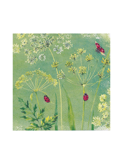 Ladybirds-servetti, 33 x 33 cm