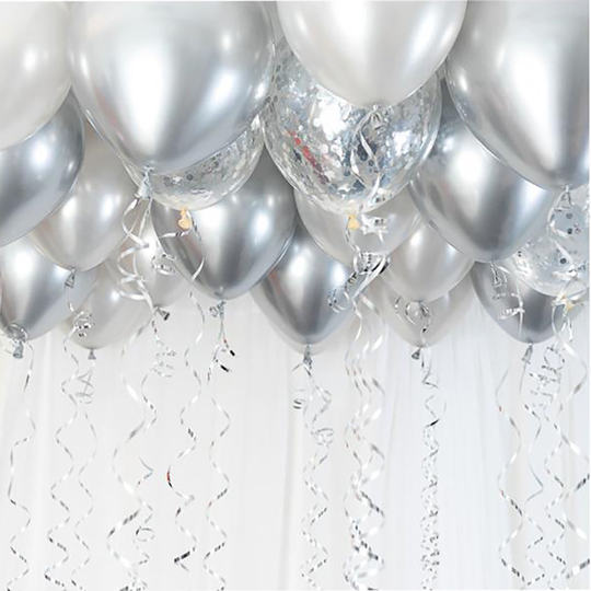 Ilmapallosetti Katto Hopea - Silver