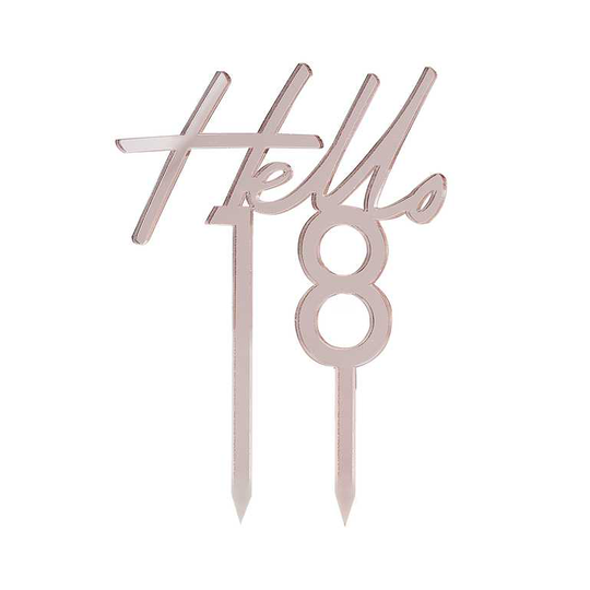 Kakkukoriste, " Hello 18"