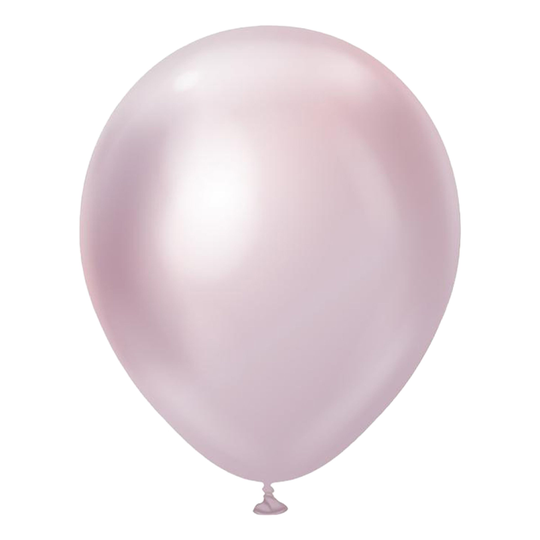 Lateksi-ilmapallot Professional Pink Gold Chrome - 25-pakkaus