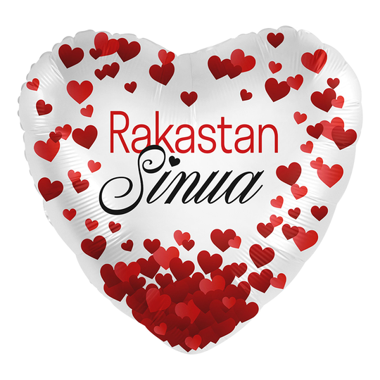 Folioilmapallo Rakastan Sinua