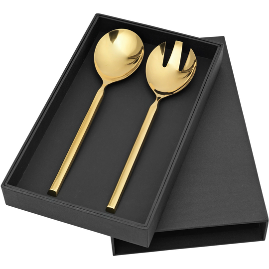 Broste Copenhagen Tvis Titanium Rose Gold, salaattiottimet 2 osaa, iso