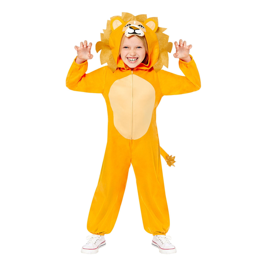 Leijona Onesie Lasten Naamiaisasu - X-Large