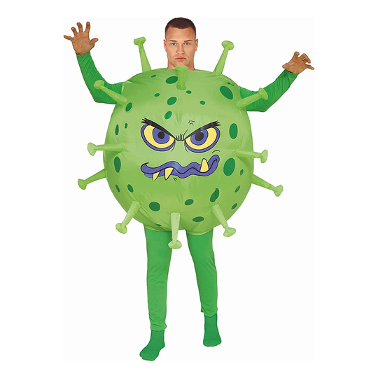 Puhallettava Virus Naamiaisasu - One size