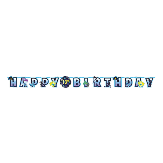 Kirjainviirinauha Happy Birthday Battle Royale