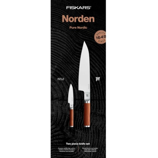 Fiskars Norden-veitsisetti, kaksi osaa