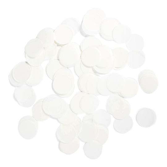 Konfetti Valkoinen Suuret - 14 g