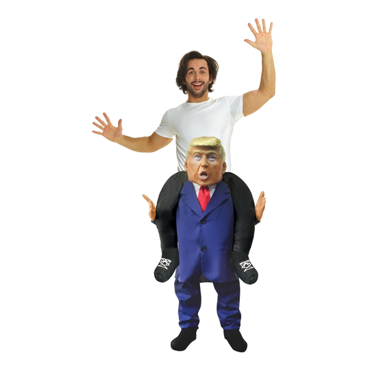 Donald Trump Piggyback Naamiaisasu - One size