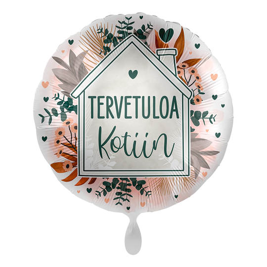 Folioilmapallo Tervetuloa Kotiin