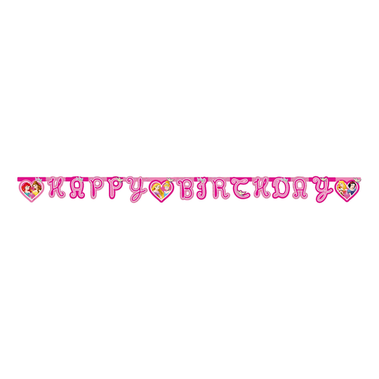 Viirinauha Happy Birthday Disney-prinsessat