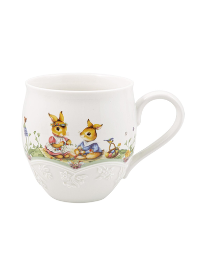 Spring fantasy mug flower meadow -muki 0,54 l