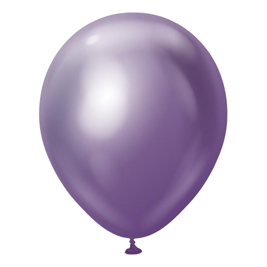 Lateksi-ilmapallot Professional Purple Chrome - 25-pakkaus