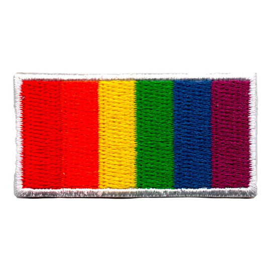 Kangasmerkki Lippu Pride Sateenkaari - Pieni