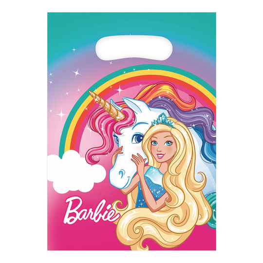 Juhlapussit Barbie Dreamtopia - 8-pakkaus