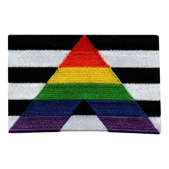 Kangasmerkki Lippu Straight Ally - Suuri