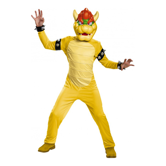 Bowser Deluxe Lasten Naamiaisasu - Large